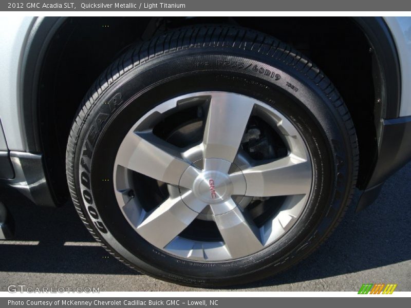 Quicksilver Metallic / Light Titanium 2012 GMC Acadia SLT