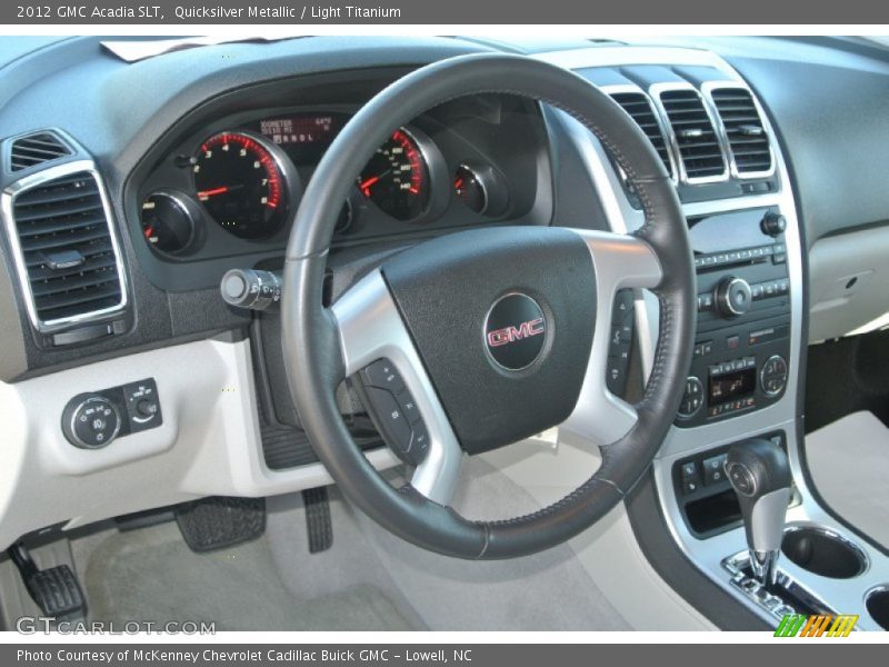 Quicksilver Metallic / Light Titanium 2012 GMC Acadia SLT