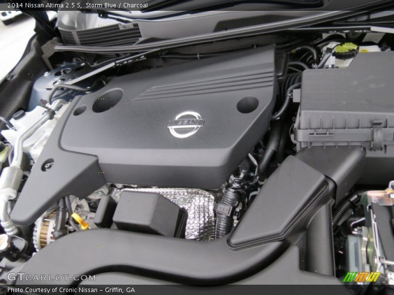 Storm Blue / Charcoal 2014 Nissan Altima 2.5 S