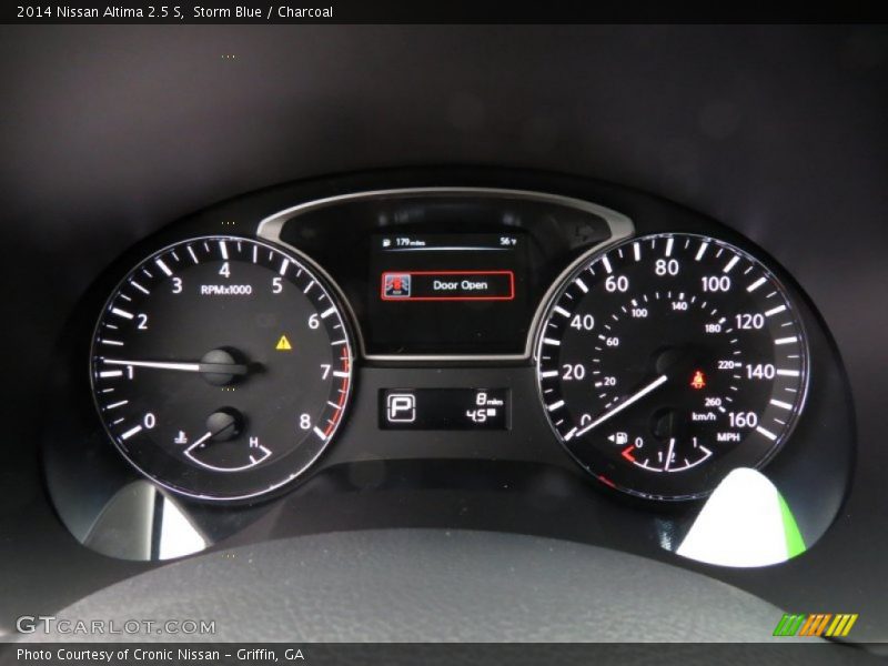 Storm Blue / Charcoal 2014 Nissan Altima 2.5 S