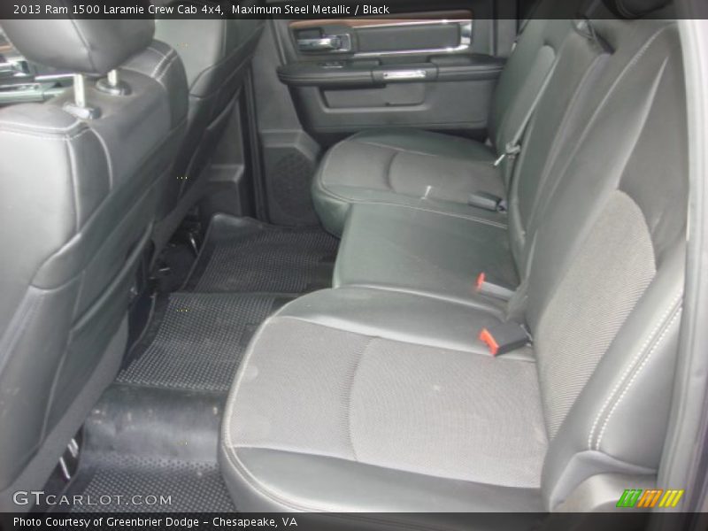 Maximum Steel Metallic / Black 2013 Ram 1500 Laramie Crew Cab 4x4