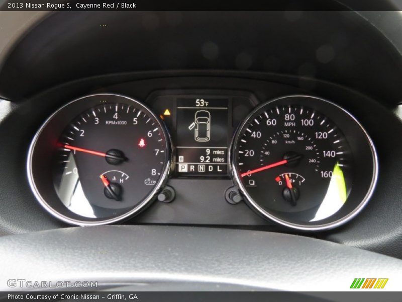 Cayenne Red / Black 2013 Nissan Rogue S