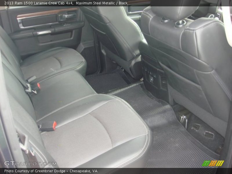 Maximum Steel Metallic / Black 2013 Ram 1500 Laramie Crew Cab 4x4