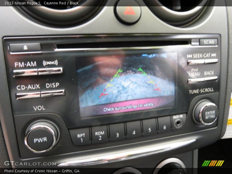 Cayenne Red / Black 2013 Nissan Rogue S