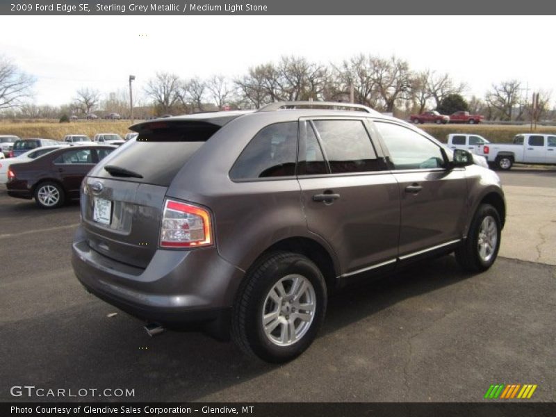 Sterling Grey Metallic / Medium Light Stone 2009 Ford Edge SE