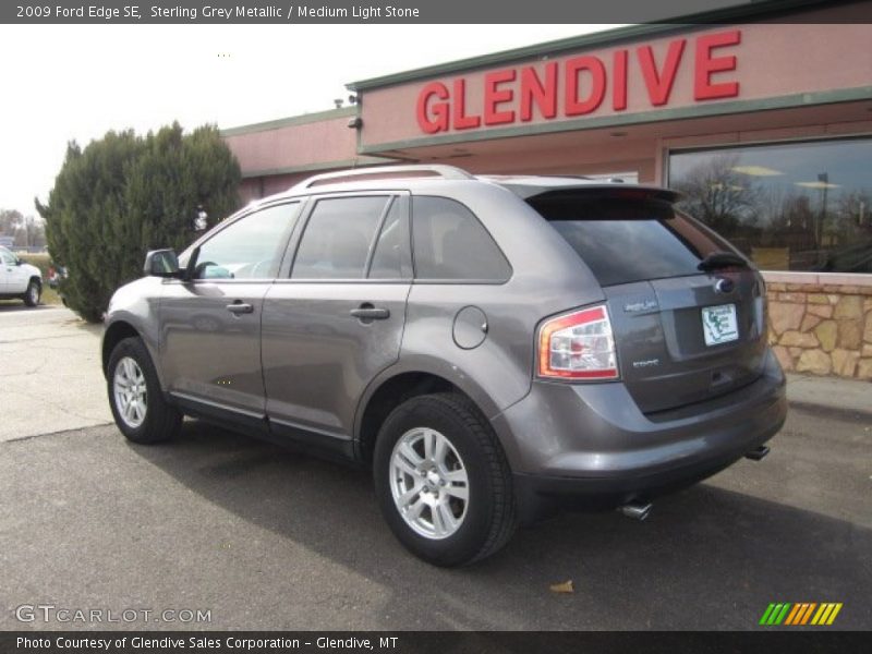 Sterling Grey Metallic / Medium Light Stone 2009 Ford Edge SE