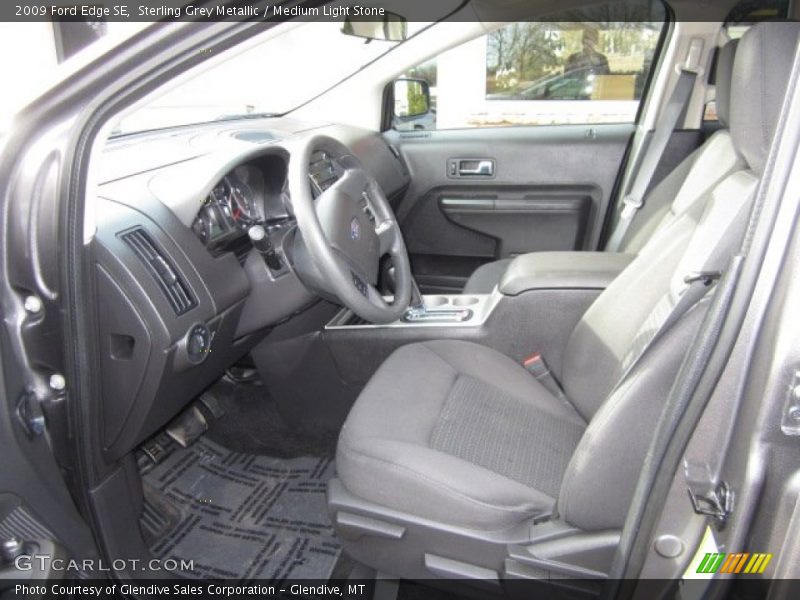 Sterling Grey Metallic / Medium Light Stone 2009 Ford Edge SE
