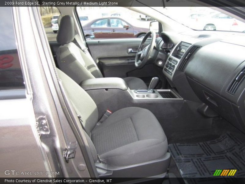 Sterling Grey Metallic / Medium Light Stone 2009 Ford Edge SE