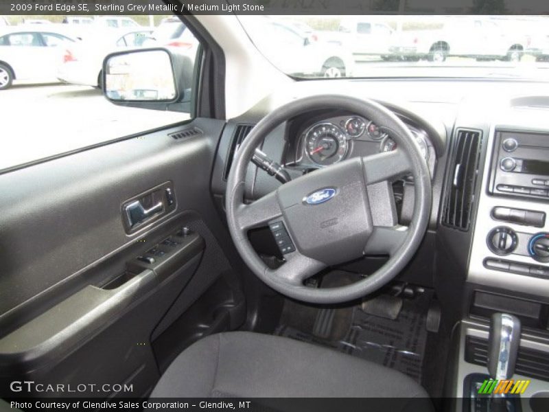 Sterling Grey Metallic / Medium Light Stone 2009 Ford Edge SE