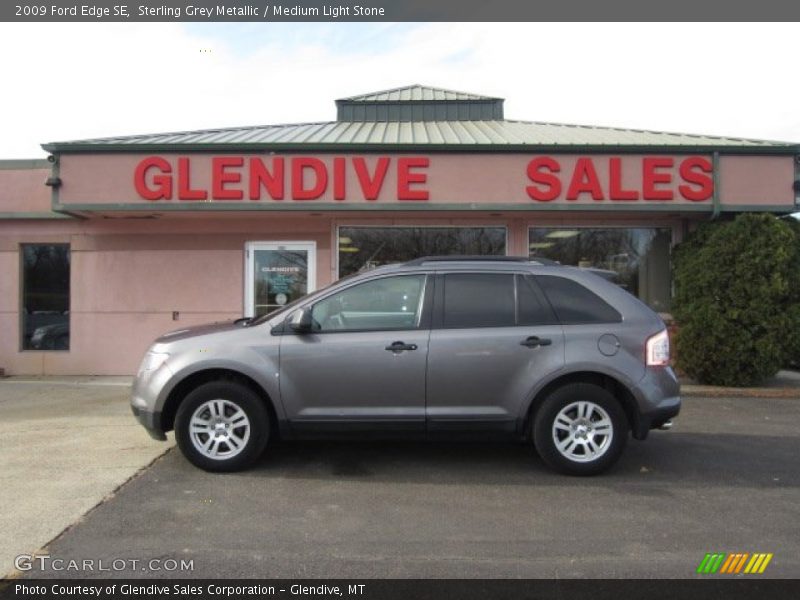 Sterling Grey Metallic / Medium Light Stone 2009 Ford Edge SE