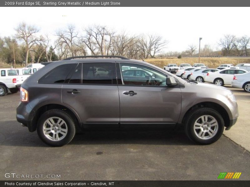 Sterling Grey Metallic / Medium Light Stone 2009 Ford Edge SE