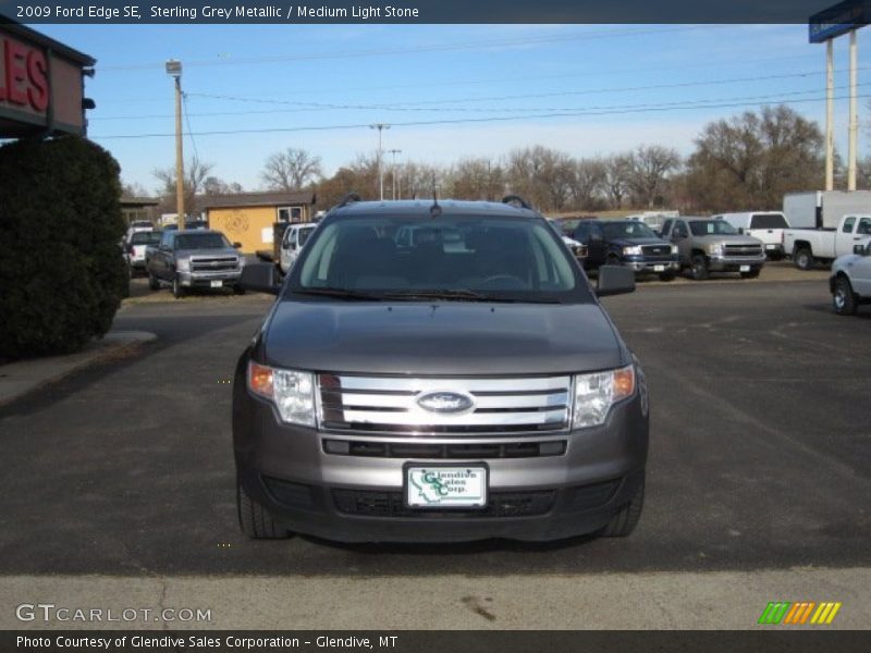 Sterling Grey Metallic / Medium Light Stone 2009 Ford Edge SE