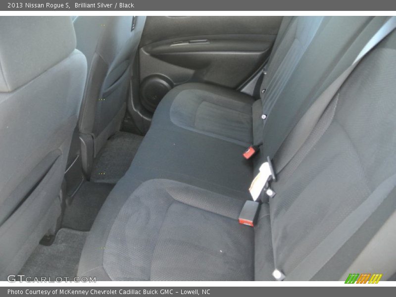 Brilliant Silver / Black 2013 Nissan Rogue S