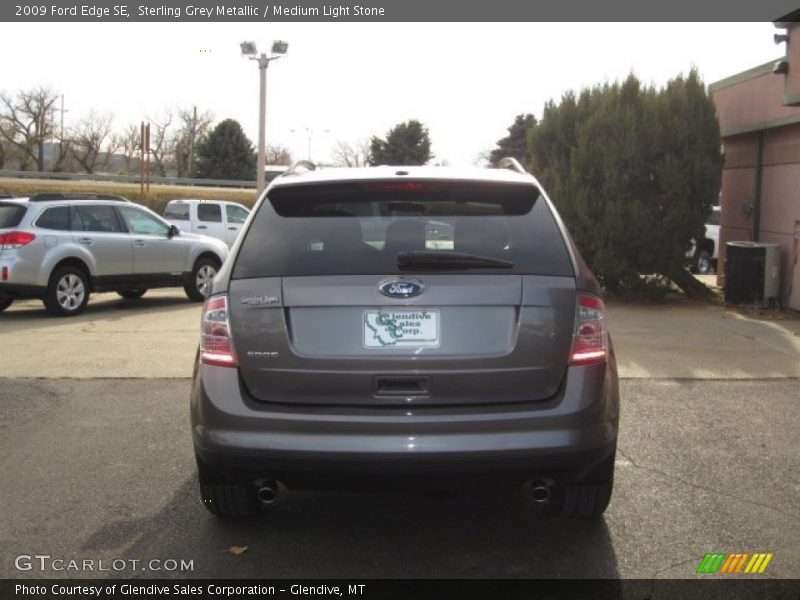 Sterling Grey Metallic / Medium Light Stone 2009 Ford Edge SE