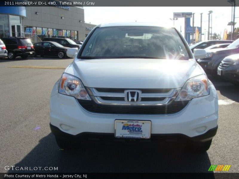 Taffeta White / Gray 2011 Honda CR-V EX-L 4WD