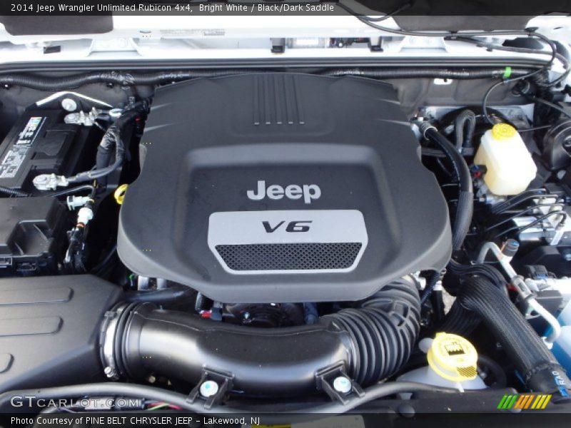  2014 Wrangler Unlimited Rubicon 4x4 Engine - 3.6 Liter DOHC 24-Valve VVT V6