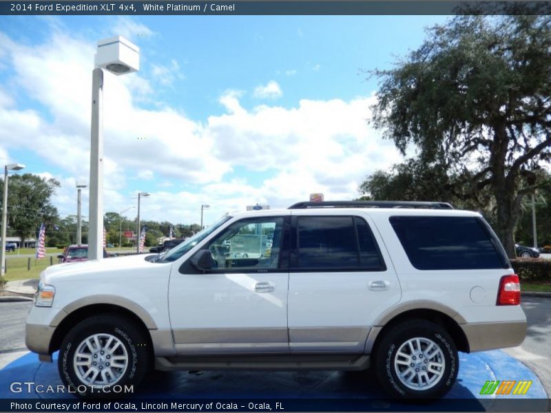 White Platinum / Camel 2014 Ford Expedition XLT 4x4