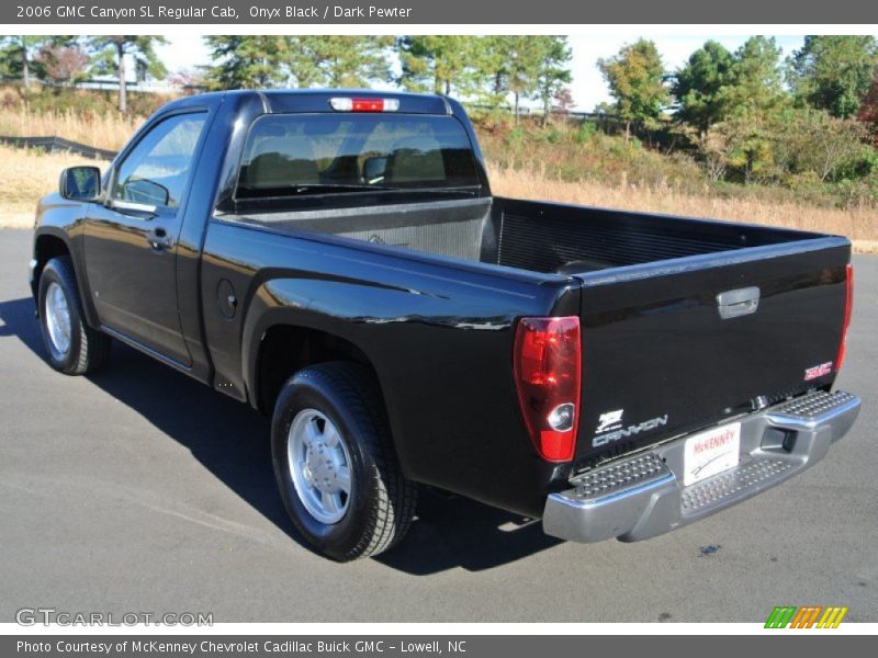 Onyx Black / Dark Pewter 2006 GMC Canyon SL Regular Cab