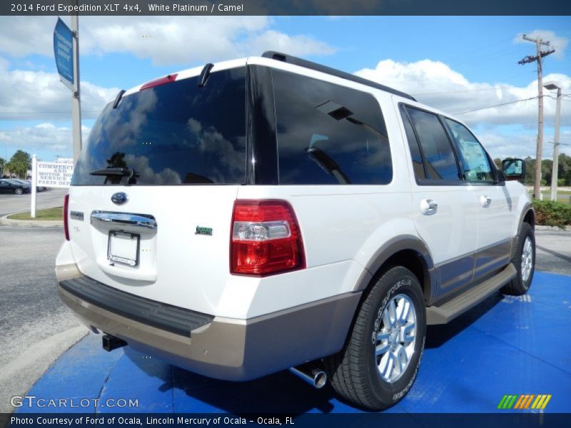 White Platinum / Camel 2014 Ford Expedition XLT 4x4
