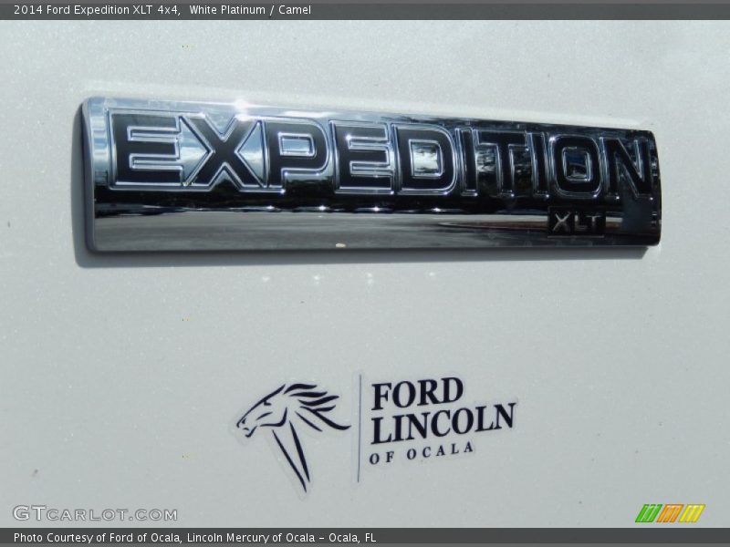 White Platinum / Camel 2014 Ford Expedition XLT 4x4