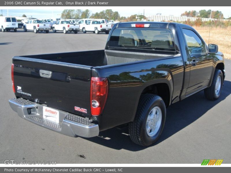 Onyx Black / Dark Pewter 2006 GMC Canyon SL Regular Cab