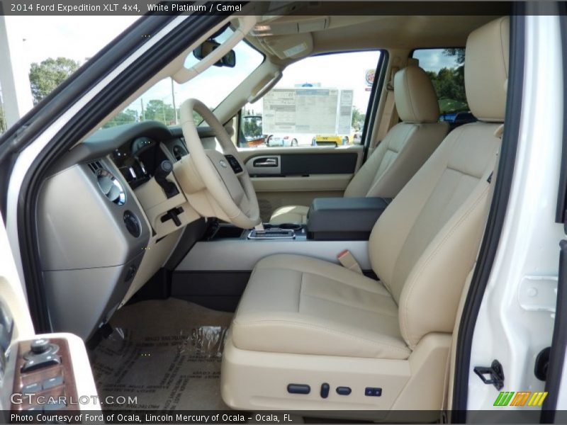 White Platinum / Camel 2014 Ford Expedition XLT 4x4