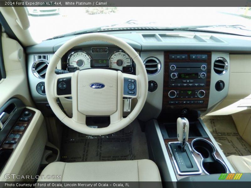 White Platinum / Camel 2014 Ford Expedition XLT 4x4