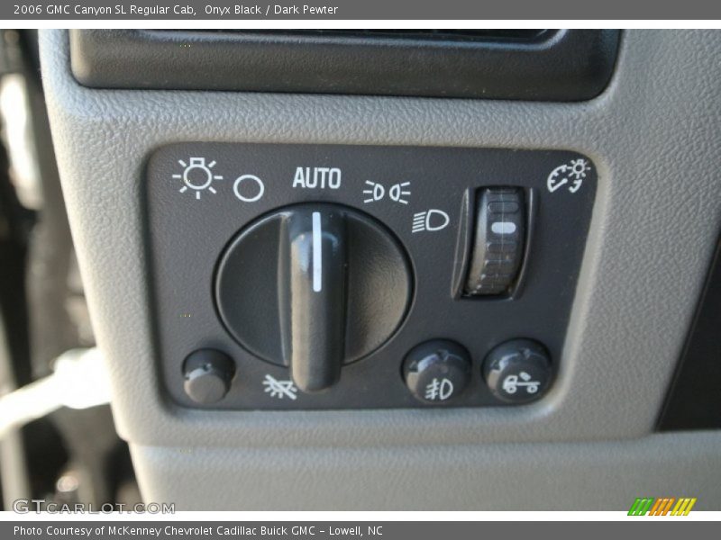Onyx Black / Dark Pewter 2006 GMC Canyon SL Regular Cab