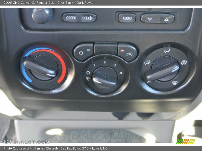Onyx Black / Dark Pewter 2006 GMC Canyon SL Regular Cab