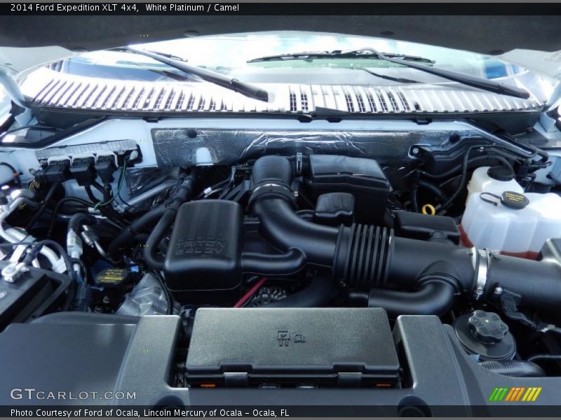 White Platinum / Camel 2014 Ford Expedition XLT 4x4