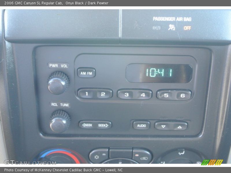 Onyx Black / Dark Pewter 2006 GMC Canyon SL Regular Cab