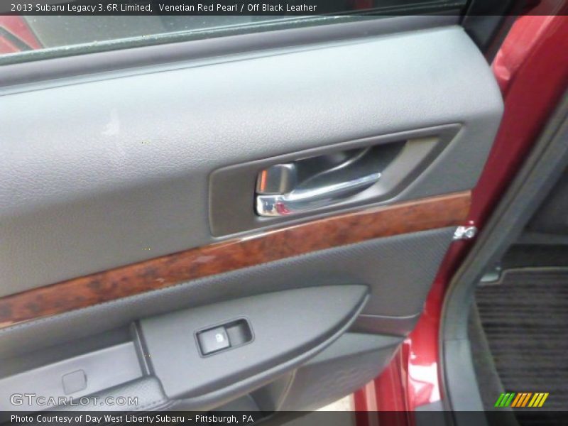 Venetian Red Pearl / Off Black Leather 2013 Subaru Legacy 3.6R Limited