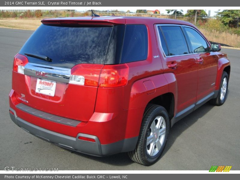 Crystal Red Tintcoat / Jet Black 2014 GMC Terrain SLE