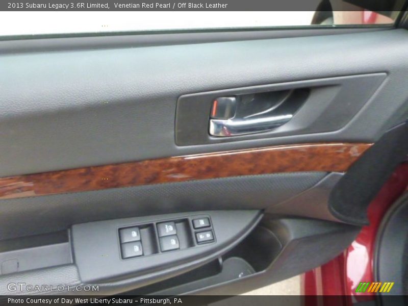 Venetian Red Pearl / Off Black Leather 2013 Subaru Legacy 3.6R Limited