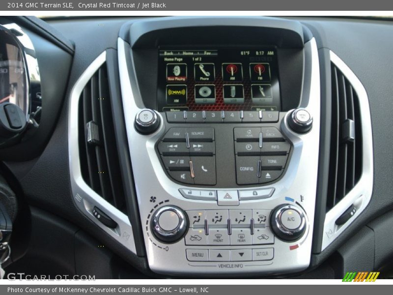 Crystal Red Tintcoat / Jet Black 2014 GMC Terrain SLE