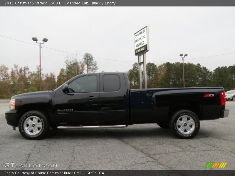 Black / Ebony 2011 Chevrolet Silverado 1500 LT Extended Cab