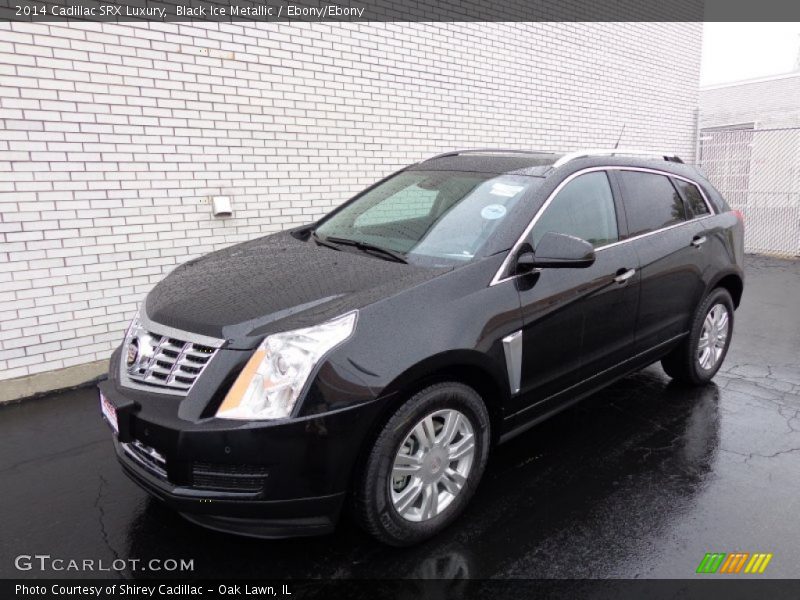 Black Ice Metallic / Ebony/Ebony 2014 Cadillac SRX Luxury