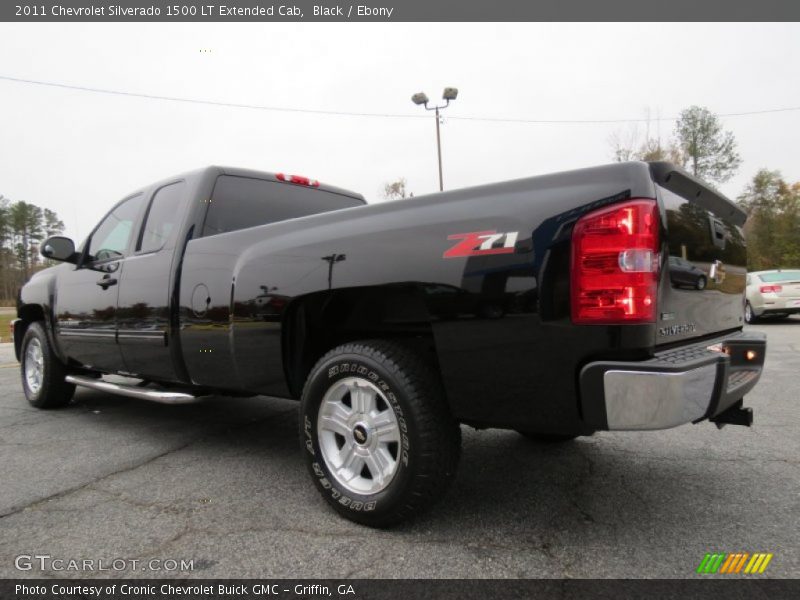 Black / Ebony 2011 Chevrolet Silverado 1500 LT Extended Cab