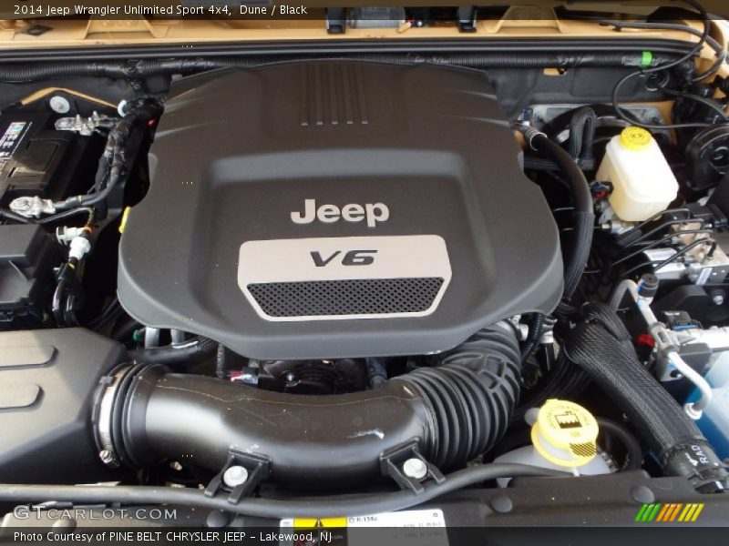 Dune / Black 2014 Jeep Wrangler Unlimited Sport 4x4