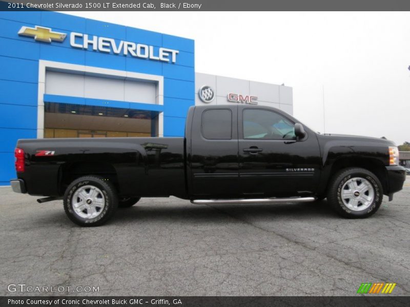 Black / Ebony 2011 Chevrolet Silverado 1500 LT Extended Cab