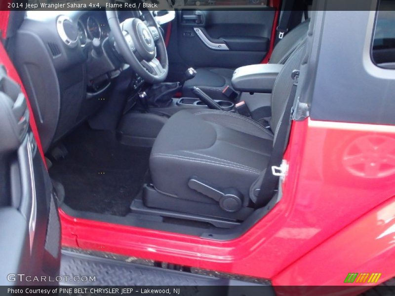 Flame Red / Black 2014 Jeep Wrangler Sahara 4x4