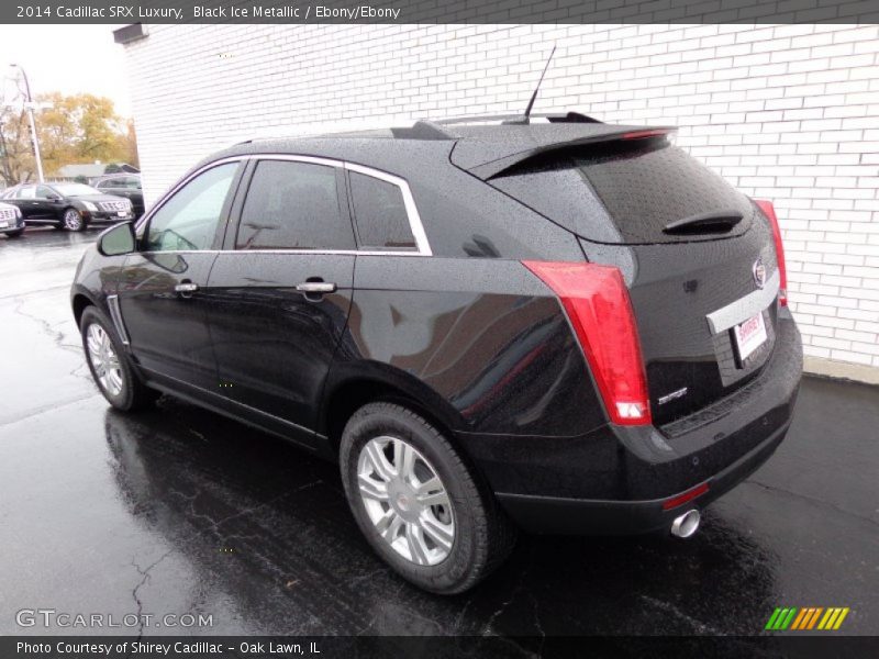 Black Ice Metallic / Ebony/Ebony 2014 Cadillac SRX Luxury