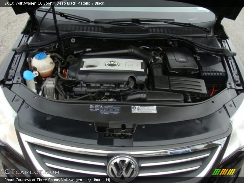 Deep Black Metallic / Black 2010 Volkswagen CC Sport