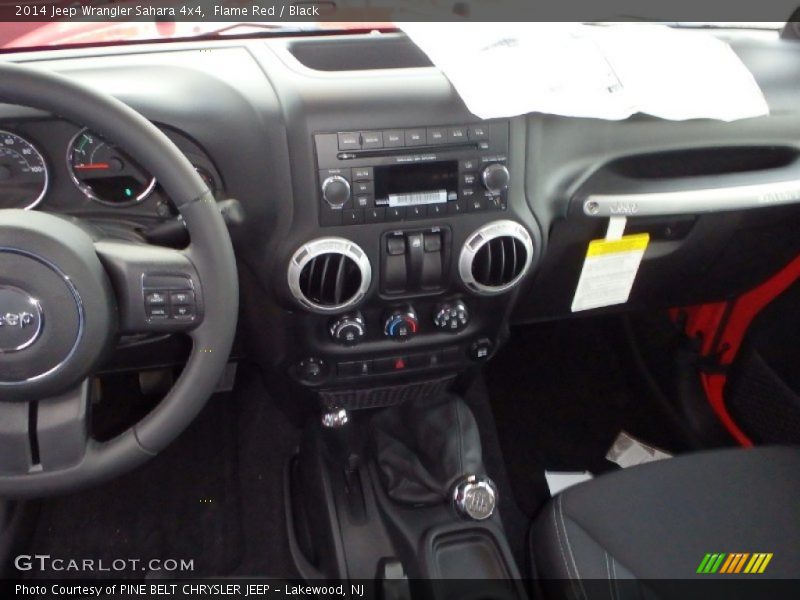 Flame Red / Black 2014 Jeep Wrangler Sahara 4x4