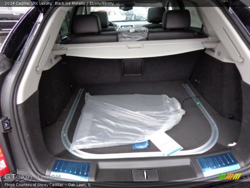 Black Ice Metallic / Ebony/Ebony 2014 Cadillac SRX Luxury