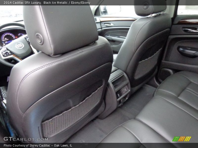 Black Ice Metallic / Ebony/Ebony 2014 Cadillac SRX Luxury