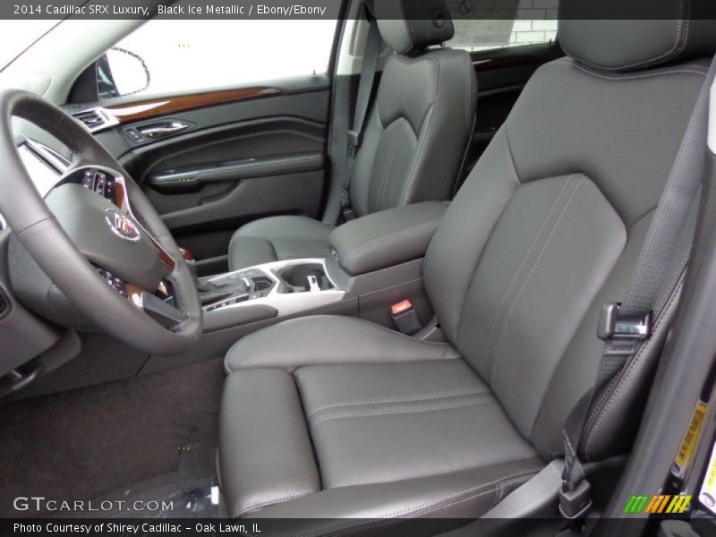 Black Ice Metallic / Ebony/Ebony 2014 Cadillac SRX Luxury