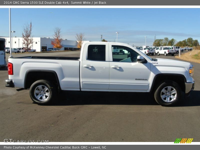  2014 Sierra 1500 SLE Double Cab 4x4 Summit White