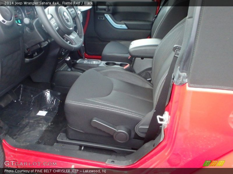 Flame Red / Black 2014 Jeep Wrangler Sahara 4x4