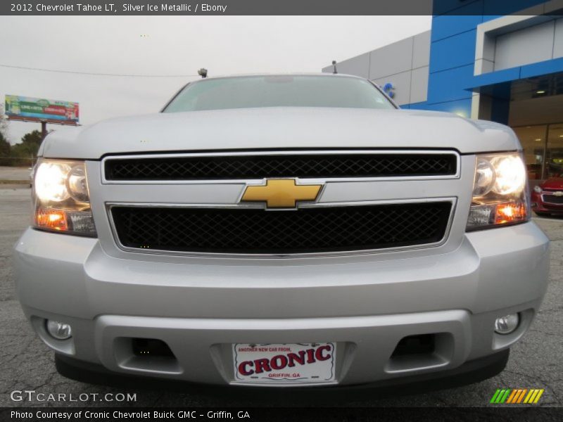 Silver Ice Metallic / Ebony 2012 Chevrolet Tahoe LT